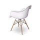 Set 2 Sillón Keiä Eames Blancos - Envío Gratuito