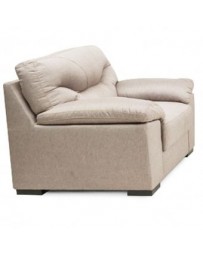 Sillon Medellin Tapizado en Lino Color Beige - Envío Gratuito