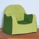 Sillón infantil de lectura de P´kolino color verde - Envío Gratuito