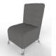 Sillon Turin Desales Turin Sillon Gris - Envío Gratuito