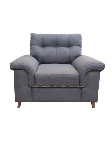 Sillón Monti Desales-Gris - Envío Gratuito