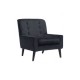 Sillon Individual marca Zuo modelo Coney - terciopelo negro / 100224 - Envío Gratuito