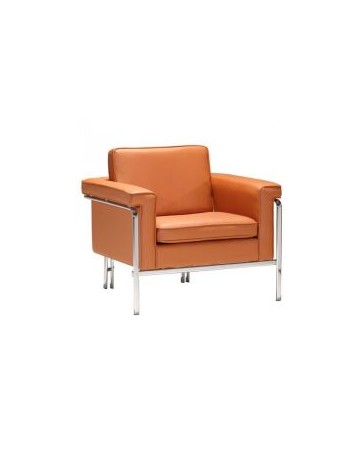 Sillon Individual marca Zuo modelo Singular - naranja / 900162 - Envío Gratuito