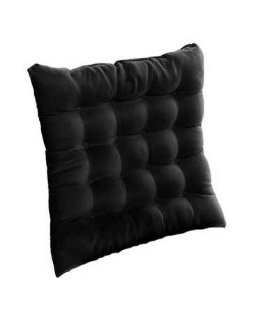 Cojín Silla Color Negro Sillón para Decorar Hogar Cocina - Envío Gratuito