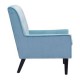 Sillon Individual marca Zuo modelo Coney - terciopelo Aqua (Azul claro) 100223 - Envío Gratuito