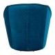 Sillon Individual marca Zuo modelo Pug Swivel - Azul marino / 100251 - Envío Gratuito