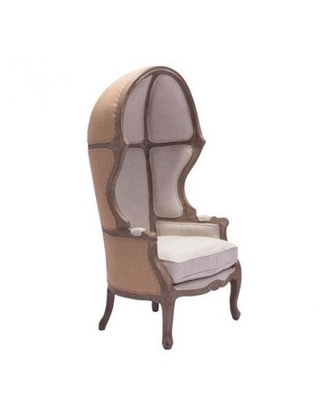 Silla ocasional marca Zuo modelo Ellis - beige / 98384 - Envío Gratuito