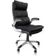 Sillón Directivo En Color Negro Mod. JM-7198-3 - Envío Gratuito