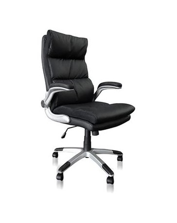 Sillón Directivo En Color Negro Mod. JM-7198-3 - Envío Gratuito