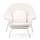 Silla ocasional con reposapies marca Zuo modelo Nursery - blanco / 501154 - Envío Gratuito