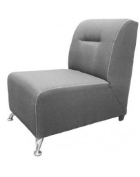 Sillón Desales Montreal-Gris claro - Envío Gratuito