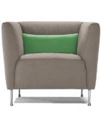 Sillón Mueblemoda Josa-Café pathe - Envío Gratuito