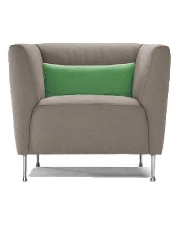 Sillón Mueblemoda Josa-Café pathe - Envío Gratuito