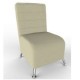 Turin Desales sillon Turin tapizado en Vinipiel-Beige - Envío Gratuito