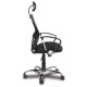 Silla sillon Ejecutivo Respaldo Alto En Malla Y Base Cromada B - Envío Gratuito