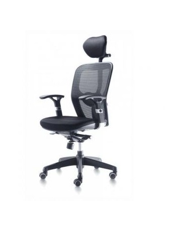 Silla ERGOmobiliario ERGO5260 Sillon Ergonomico BARI C - Negro - Envío Gratuito