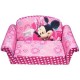Sofa Cama Infantil Sillon Niña Minnie Mouse - Envío Gratuito