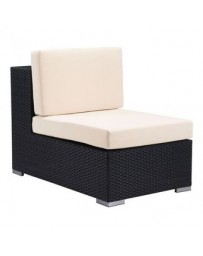 Sillon individual para exterior marca Zuo modelo Cartagena sin brazos - espresso / 703656 - Envío Gratuito