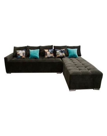 Sala Esquinera Omega 2 Piezas Fabou Muebles, Sofa cama - Envío Gratuito