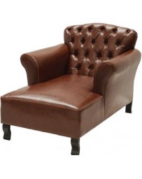 Sillon Cameron Capitoneado Largo Fabou Muebles - Envío Gratuito