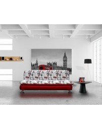 Sofa Cama Big Ben Persia Artaban Rojo - Envío Gratuito