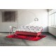 Sofa Cama Big Ben Persia Artaban Rojo - Envío Gratuito