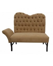 Sillon Capitonado Kaia Fabou Muebles - Beige - Envío Gratuito