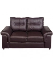 Love Seat Dessales Esparta Tapizado-Chocolate - Envío Gratuito