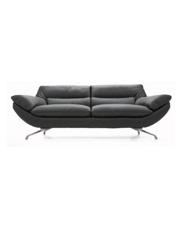 Sofa Mueblemoda Corsia Flotter-Negro - Envío Gratuito