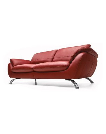 Love Seat Mueblemoda Forenza Flotter-Rojo - Envío Gratuito