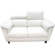 Sofá Love Seat Camerino Flother - Blanco - Envío Gratuito