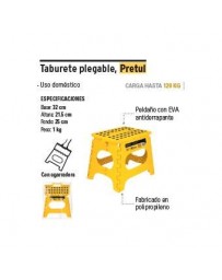 Taburete, escalera de plastico, plegable - Envío Gratuito