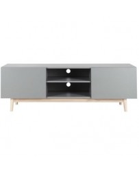 Mueble TV-The H design-Mueble TV estilo escandinavo-Gris Oxford - Envío Gratuito