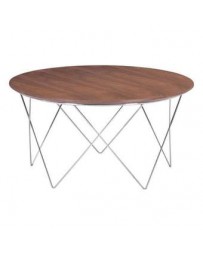 Mesa de centro marca Zuo modelo Macho - Nogal / 404070 - Envío Gratuito