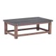 Mesa de centro marca Zuo modelo Greenpoint - Natural / 100502 - Envío Gratuito