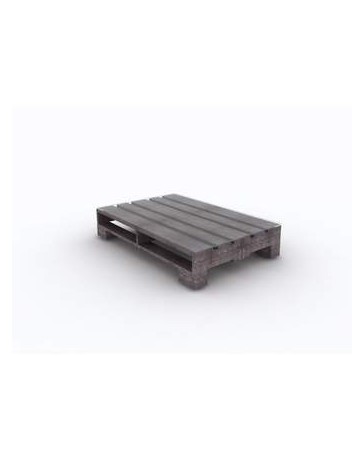 Mesa de Centro Pallets M1-Gris - Envío Gratuito