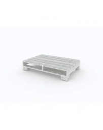 Mesa de Centro Pallets M1-Blanco - Envío Gratuito