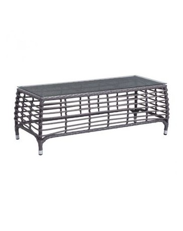 Mesa de centro para jardin marca Zuo modelo Wreak Beach - aluminio  703528 - Envío Gratuito