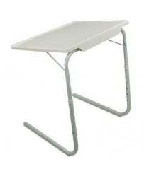 Mesa Plegable Multiusos Table Mate II 18 Posiciones Ajustables 121 Altura Y Angulo Ajustable Escritorio -Blanca - Envío Gratuito