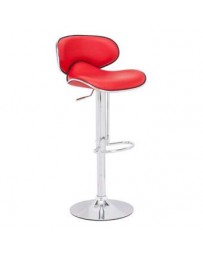 Banco para bar marca Zuo modelo Fly - rojo / 300132 - Envío Gratuito