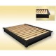 Cama King Size De Madera Fina Estufada Bio Mattress Chasel. - Envío Gratuito