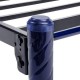Cama Tubular 3 '' Tipo Box Individual Modelo Holanda - Azul - Envío Gratuito