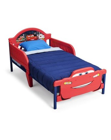 Base De Cama Cuna Cars Delta Niños 3D - Envío Gratuito