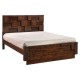 Cama Queen Size marca Zuo modelo San Diego - nogal / 800302 - Envío Gratuito