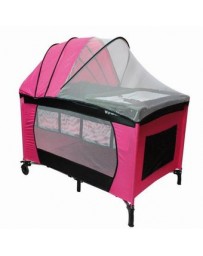 Cuna Cama Bebe Viaje Dreamy Rosa Infanti - Envío Gratuito