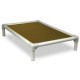 Cama para Perro Kuranda Dog Bed - PVC Almendra - Casa interior - Cordura Tela - Chewproof color caqu - Envío Gratuito