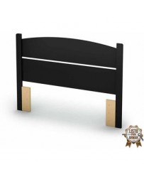 Cabecera QueenSize/Matrimonial CREA Muebles CBC4ng Esencial -Negro - Envío Gratuito