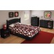 Cabecera QueenSize/Matrimonial CREA Muebles CBC4ng Esencial -Negro - Envío Gratuito