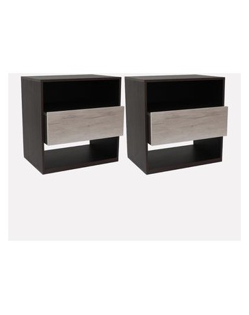 Set De Buros Recamaras Urban GOCA MUEBLES Roble Dakar & Toscana - Envío Gratuito