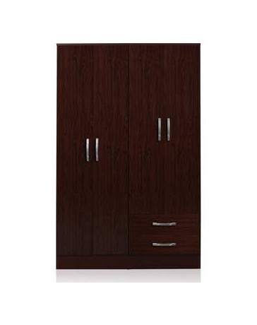 Closet Ropero Tana 4 Puertas 2 Cajones Chocolate - Envío Gratuito
